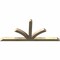 Ekena Millwork Richland Rough Sawn Timber Gable Bracket, Douglas Fir, 84"W x 38"H x 4"D x 4"F, 11/12 Pitch GBW084X38X0404RIC00RDF - alternate 4